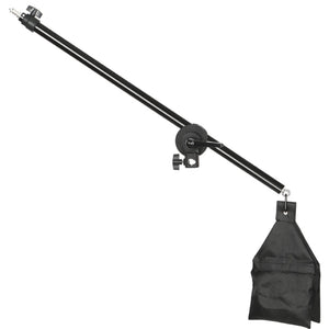Light Stand for Softbox Photo Studio 2M with Cantilever 1.4M Boom Arm Sandbag Supporting Lighting Photography Tripod Cellphone